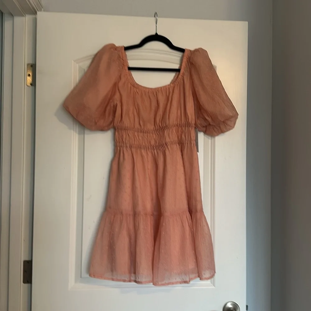 Chelsea28 Puff Sleeve Mini Dress - Size XS